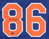 Ray Knight Signed New York Met 1986 World Series MVP Jersey (Steiner) 1986 Champ