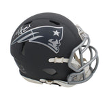 Ty Law Signed New England Patriots Speed Slate NFL Mini Helmet