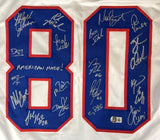 1980 USA Miracle On Ice (19) Team Signed Olympic Hockey Jersey American Made BAS