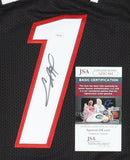 Chris Bosh Signed Miami Heat Black Jersey (JSA COA) Power Forward / Georgia Tech