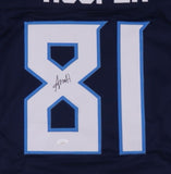 Austin Hooper Signed Tennessee Titans Jersey (JSA COA) 2016 3rd Rd Draft Pick TE