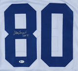 Steve Largent Signed Seattle Seahawks Jersey Inscribed HOF '95 (Beckett COA) WR