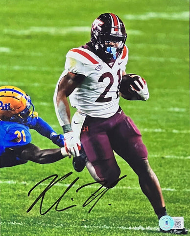 KHALIL HERBERT AUTOGRAPHED SIGNED VIRGINIA TECH HOKIES 8x10 PHOTO BECKETT