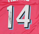 Tyler Herro Heat Signed Pink Miami Vice Specialty Jersey (JSA COA) Unv. Kentucky