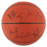 1990 Blazers (14) Drexler, Ainge, Robinson Signed Baden Basketball BAS #AC33556