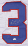 Sterling Shepard Signed Giants Jersey (Beckett Holo) New York's #2 Pk 2016 Draft