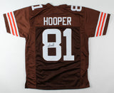 Austin Hooper Signed Cleveland Browns Jersey (JSA COA) 2016 3rd Rd Draft Pick TE