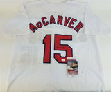 Tim McCarver Signed St. Louis Cardinals Jersey (JSA COA) 2xWorld Series Champion