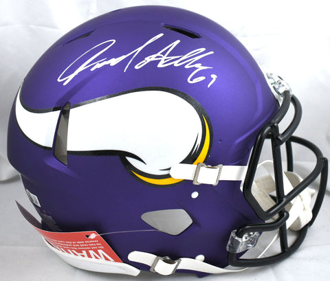 Jared Allen Signed Minnesota Vikings F/S Speed Authentic Helmet - Beckett W Holo