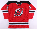 Stefan Matteau Signed New Jersey Devil Jersey (First Class Autographs) Left Wing