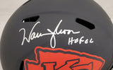 WARREN MOON AUTOGRAPHED CHIEFS ECLIPSE FULL SIZE SPEED HELMET "HOF" MCS 187026