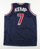 Shawn Kemp Signed Team USA Jersey (JSA COA) 1994 FIBA World Cup Basketball Team