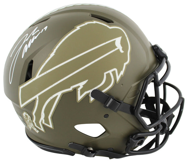 Josh Allen Signed Salute To Service F/S Speed Proline Helmet w/White S –  Super Sports Center