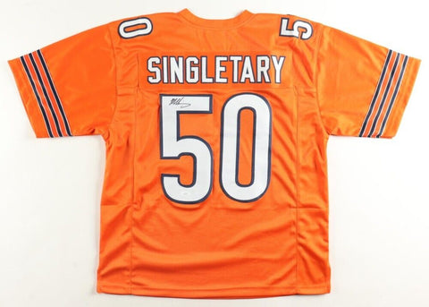 Mike Singletary Signed Chicago Bears Throwback Jersey (JSA COA) Super Bowl XX LB