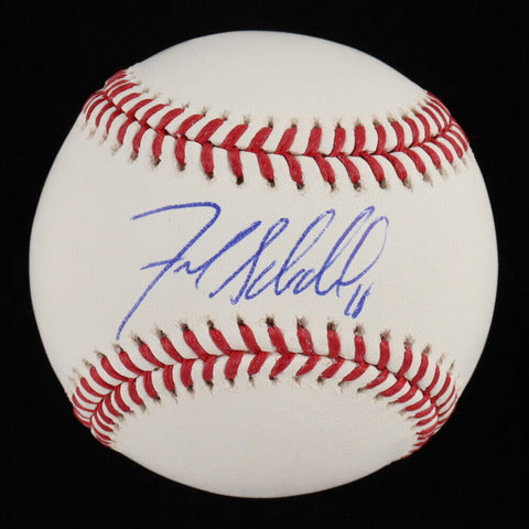 Frank Schwindel Signed M L Baseball (PSA COA) Chicago Cubs 2nd Year 1st Baseman