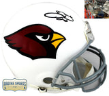 Emmitt Smith Signed Arizona Cardinals Current Authentic NFL Helmet