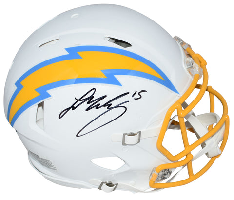 LADD McCONKEY SIGNED LOS ANGELES CHARGERS AUTHENTIC SPEED HELMET BECKETT