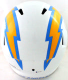 Shawne Merriman Autographed Chargers F/S 2020 Speed Helmet- Beckett W *Black