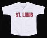 Matt Carpenter Signed St. Louis Cardinal Jersey (JSA COA) 3xAll Star at 3rd Base