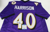 Malik Harrison Signed Baltimore Ravens Jersey (Beckett COA) Ohio State LB.