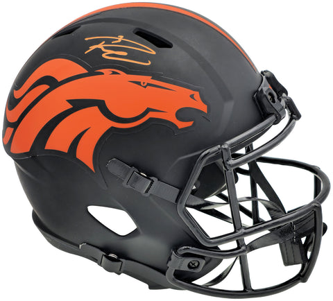 RUSSELL WILSON AUTOGRAPHED BRONCOS ECLIPSE FULL SIZE HELMET FANATICS 227941