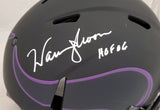 WARREN MOON AUTOGRAPHED VIKINGS ECLIPSE FULL SIZE AUTHENTIC HELMET HOF 187024