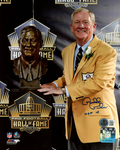 Bill Polian Autographed Indianapolis Colts 8x10 Photo HOF Beckett 45687