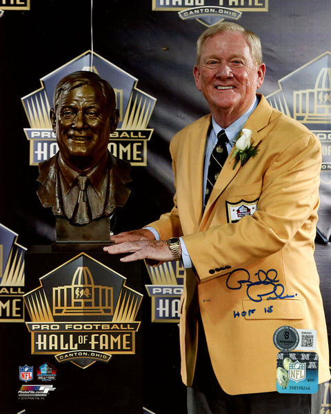 Bill Polian Autographed Indianapolis Colts 8x10 Photo HOF Beckett 45687