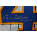 Rollie Fingers Signed Milwaukee Brewers Majestic L Jersey HOF BAS 48482