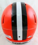 Jeremiah Owusu Koramoah Signed Browns F/S Speed Helmet w/Insc.-Beckett W Holo