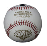 2009 New York Yankees Team Signed World Series Baseball 9 Sigs Steiner 33947