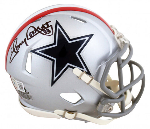 Tony Dorsett Signed Dallas Cowboys Mini-Helmet (Beckett)