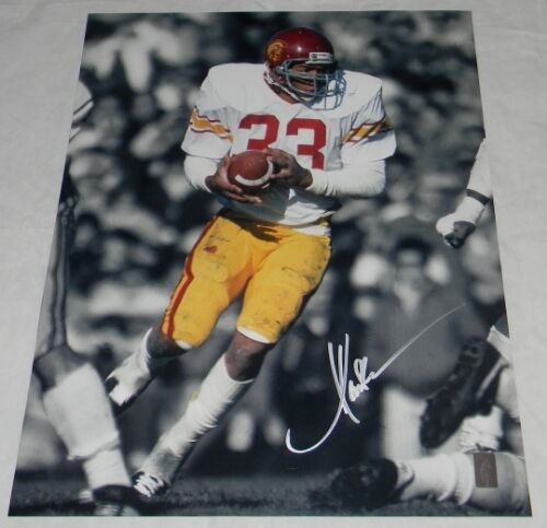 MARCUS ALLEN AUTOGRAPHED SIGNED USC TROJANS 16x20 SPOTLIGHT PHOTO GTSM