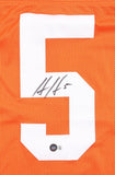 Hendon Hooker Signed Tennessee Volunteers Jersey (Beckett) Detroit Quarterback