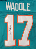 JAYLEN WADDLE AUTOGRAPHED PRO STYLE CUSTOM XL JERSEY w/ JSA HOLOGRAM ONLY