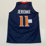 Ty Jerome signed jersey PSA/DNA Virginia Autographed