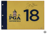 Justin Thomas Autographed "2022 PGA Champion" Official Pin Flag UDA LE 22