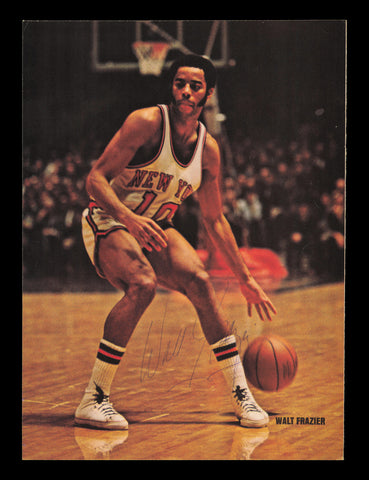 Walt Frazier & Bob Griese Autographed Signed 8x11 Magazine Photo SKU #237766