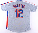 Ron Darling Signed 1986 Mets Throwback Jersey (JSA COA) 1986 World Champions