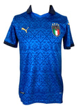 Giorgio Chiellini Signed Italy Blue Puma Soccer Jersey PSA Hologram