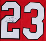 Kris Versteeg Signed Blackhawks Jersey (JSA COA) 2x Stanley Cup Winner