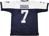 DALLAS COWBOYS TREVON DIGGS AUTOGRAPHED BLUE & WHITE JERSEY TRISTAR 233660