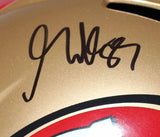 George Kittle Autographed/Signed San Francisco 49ers F/S Helmet Beckett 24054