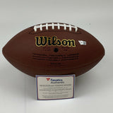 Autographed/Signed Jonathan Taylor Colts FS Brown Wilson Football Fanatics COA