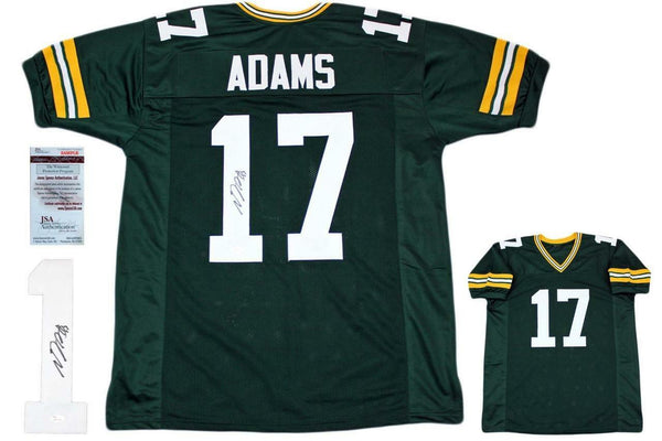 Davante Adams Autographed SIGNED Jersey - JSA Witnessed