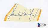 Dodgers Sandy Koufax Authentic Signed & Framed 1.75x3.25 Cut Sig BAS #A70438