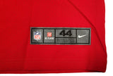 BUCCANEERS TOM BRADY AUTOGRAPHED RED NIKE ELITE JERSEY SIZE 44 FANATICS 208712