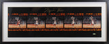 Bulls Michael Jordan Signed Framed 11.25x35 Film Strip Photo LE #57/250 UDA