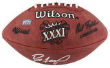 Packers Brett Favre Signed Official Wilson SB XXXI Logo Nfl Football BAS Witness