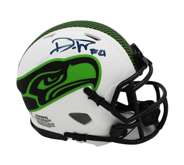 Devon Witherspoon Signed Seattle Seahawks Lunar NFL Mini Helmet